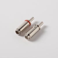 Connecteur femelle Crown-Spring pour pistolet de recharge de véhicules électriques, borne conductrice en cuivre haute intensité usinée avec précision