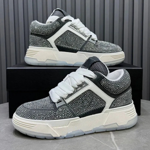 Luxurious Design Diamond-studded Casual <b>Shoes</b> Trendy Fashion Thick Sole Anti-slip Breathable comfort Sock Closure Walking <b>Shoes</b> - Product Image 3