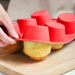 12 Tassen Silikon Back kuchen form Antihaft-Silikon-Muffin form