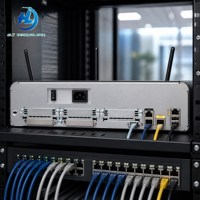 Passerelle de sécurité sans fil d'entreprise 1941W-C/K9 2RU, double bande 802.11n Wi-Fi, routeur double Gigabit, 2 baies EHWIC