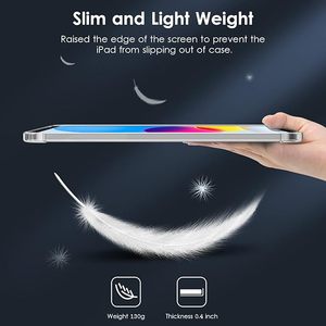 เคสใสแบบบางเฉียบสำหรับ <span class=keywords><strong>iPad</strong></span> ฝาหลัง TPU แบบนิ่มยืดหยุ่น2022รุ่น10th <span class=keywords><strong>iPad</strong></span> ขนาด10.9นิ้ว - Product Image 4