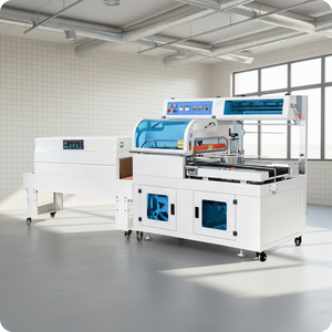 Macchina Automatica per Sigillatura Laterale e Taglio di Sacchetti in Plastica con Barra a L, Macchina per Imballaggio Termoretraibile con Tunnel di Calore - Product Image 6