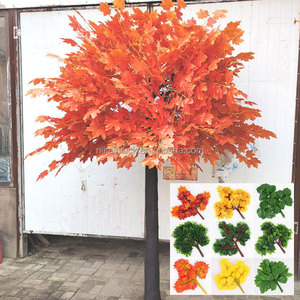 <span class=keywords><strong>NIKA</strong></span> HOT Selling Wedding Events Table Aisle Arbre artificiel décoratif en feuille d'érable doré de 5 pieds - Product Image 4