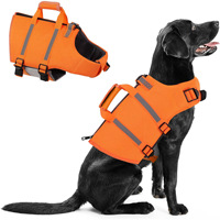 Gilet de sauvetage imperméable Oxford pour chiens de taille moyenne à grande, veste de flottabilité pour la sécurité aquatique