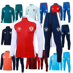 2526 Jaket Sepak Bola Seragam Latihan Olahraga Cepat Kering Set Pria Jaket Sepak Bola - Product Image 4