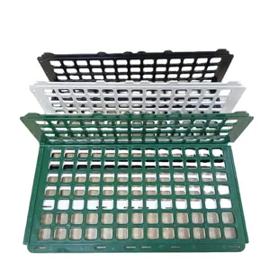 Wholesale Customization Black Green Vegetable And Fruit Display Divider Free Joint Plastic ABS PP Shelf Divider For Display
