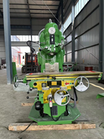 Machine de fraisage CNC de haute qualité personnalisée X5040 Machine de fraisage verticale à articulation de genou lourde Machine de fraisage universelle