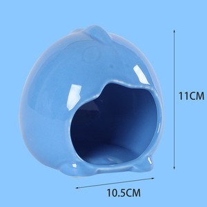 مخبأ كبير للهامستر على شكل ديناصور من السيراميك الصديق للبيئة الأكثر مبيعًا - Product Image 6