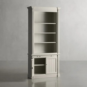 Librería de madera maciza de estilo americano RH, librería de lujo de alta gama para almacenamiento - Product Image 3