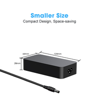 Adaptateur d'alimentation AC/DC AD1002 PD 100W C6 pour ordinateur portable et ordinateur de bureau avec matériau ignifuge ABS/PC