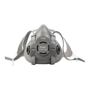 <span class=keywords><strong>Masque</strong></span> respiratoire <span class=keywords><strong>de</strong></span> sécurité TPE avec conception d'expiration discrète, compatible avec les filtres à gaz, vapeurs et particules HUGUARD, léger et confortable - Product Image 3