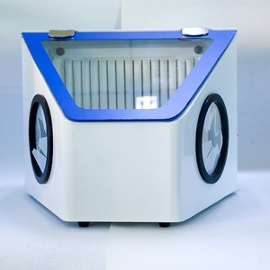 Dental Dustproof Box Shadowless <b>Sandblasting</b> Machine Grinding Dust Collector Hood Oral Alumina <b>Sandblasting</b> Engraving Operation - Product Image 2