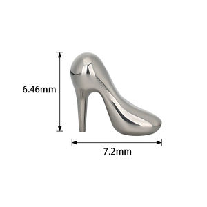 Boucles d'oreilles en titane poli haute brillance, ensemble CNC, pour femmes, talons hauts, piercing d'oreille, bijoux d'oreille, labret, hélix - Product Image 3