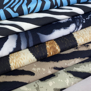 Vải Đồ Bơi Thể Thao In Hình Ngựa Vằn Thời Trang 87% Polyester 13% <span class=keywords><strong>Spandex</strong></span> Chất Lượng Cao - Product Image 6