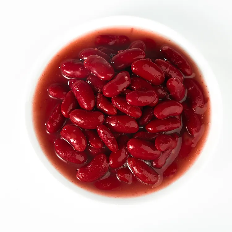 Fmcre — haricots en boîte chinoise de haute qualité, rouge foncé