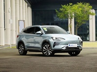 2023 BYD Song Plus Champion voiture électrique d'occasion 605km EV gamme boîte de vitesses automatique sièges en cuir ACC régulateur de vitesse FWD Drive R19