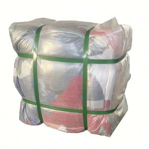 بيع بالجملة قطن مختلط قماش ملون قصاصة خرقة تي شيرت للمسح الصناعي استخدام مختلط الألوان القطن تي شيرت الخرق - Product Image 4