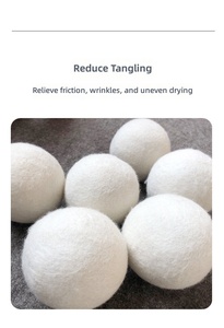 <span class=keywords><strong>ลูก</strong></span>บอลอบผ้าขนสัตว์แท้ 100% ขนาด 7 ซม. ป้องกันไฟฟ้าสถิตย์ สำหรับอบผ้า จำนวน 6 <span class=keywords><strong>ลูก</strong></span> ขายส่ง - Product Image 2