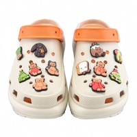 Breloques de chaussures en caoutchouc souple personnalisées pour décorations de chaussures breloques mignonnes de guimauve breloques multi-design