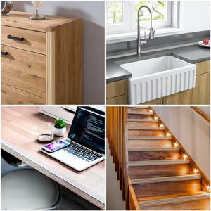 Прозрачный мягкий самоклеящийся уголок для стен, гибкий самоклеящийся молдинг для внутренних и внешних углов дверей и столов - Product Image 6