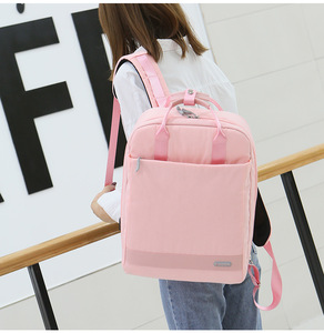 Zaino Multifunzionale da Viaggio Rosa Resistente e Carino per Laptop, Elegante Zaino da Donna di Marca di Lusso, Leggero per Lavoro - Product Image 5