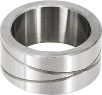 Bague en acier à rainures spirales pour point de connexion pivotant d'excavatrice, longue durée de vie, autolubrifiante et résistante à l'usure