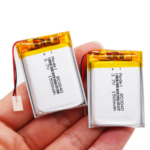 カスタム8030401000 mah 1500mah 3.7vリチウムポリマーバッテリーリチウムイオン電池充電式バッテリーリポバッテリー - Product Image 1