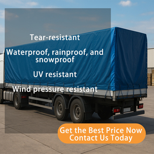 Rouleau de bâche en <span class=keywords><strong>PVC</strong></span> Tissu de bâches imperméables 550 580 650 Bâche enduite de <span class=keywords><strong>PVC</strong></span> 850gsm - Product Image 6