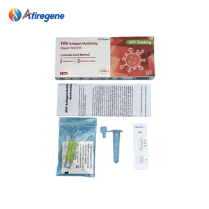 Kit de prueba rápida de autodiagnóstico AfireGene 2 en 1 para VIH1/2, prueba rápida combinada de antígeno y anticuerpo, prueba rápida con oro coloidal - Product Image 6