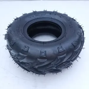 ATV UTV 145/70-6 Tubeless Tire With 6 Inch Wheels Rims For ATV Go Kart Pit Dirt Bike 145 70 6 125cc Adults ATV