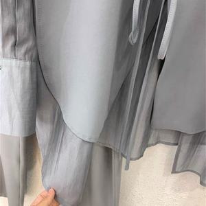 Nuovo abito estivo alla moda top <span class=keywords><strong>donna</strong></span> <span class=keywords><strong>pantaloni</strong></span> larghi a vita alta Set due pezzi - Product Image 3