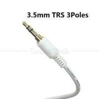 Cable de Extensión de Audio Estéreo de Alta Calidad, Chapado en Oro y Plata, PVC, Macho a Macho, 3.5mm TRS, 3 Polos, para Altavoces y Micrófonos