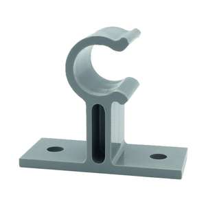 Soporte Horizontal para Tuberías Kansaikako (13A) – Soporte en Forma de C de PVC para Tubería VP13 - Product Image 1