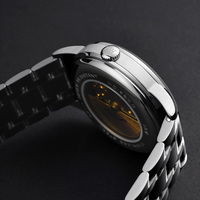 Montres automatiques de luxe pour couple I&W Carnival - Ensemble pour lui et pour elle, cadran de haute qualité de 41 mm, bracelet de 20 mm, aiguilles en diamant, acier inoxydable 316L