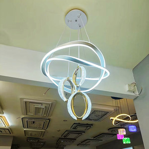 Lampadario Moderno da Soffitto 120W 220V/110V 3CCT+Telecomando per Illuminazione Decorativa Domestica 2026 - Product Image 6