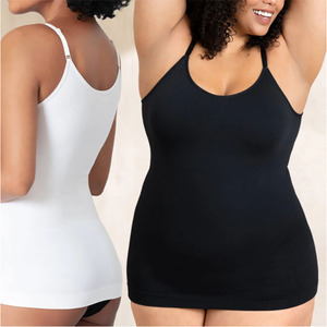 All Day Every Day Scoop Neck <b>Cami</b> Adjustable Straps Seamless Camisole Comfort Female Body Control <b>Shapers</b> Scoop Neck Tanks - Product Image 6