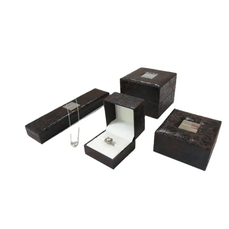 Wholesale Paper Luxury Jewellery Box Packaging Custom Earring Bracelet Necklace Ring Box Packaging Jewelry Box