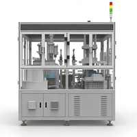 Machine d'assemblage de verrous entièrement automatique avec moteur PLC, boîte de vitesses, pompe à engrenages, moteur, équipement de verrouillage de porte personnalisé haute vitesse, garantie 1 an