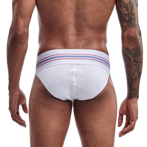 Calzoncillos <span class=keywords><strong>Boxer</strong></span> de Malla Transparente de Nailon Transpirable para Hombre - Cintura Ancha de 7 cm, Corte Abierto Lateral, Antibacterianos, Modernos y Cómodos - Product Image 2