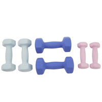 Haltères hexagonales de musculation réglables en kg pour femmes, fonte de haute qualité, revêtement en caoutchouc PVC, choix de couleur OEM gratuit - Direct