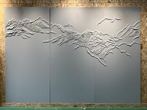 مخصص الداخلية ديكور المنزل التطريز الجلود النسيج قماش التزيين لوحة الحائط ورق الحائط مقاومة للحريق الرطوبة-ومقاومة للماء - Product Image 5