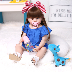 Muñeca de Silicona de Cuerpo Completo Realista Lifereborn, Precio de Fábrica al por Mayor, Muñeca de Vinilo de 48 cm, Muñeca Bebé Reborn para Niños, <span class=keywords><strong>Mini</strong></span> Linda y Suave - Product Image 2