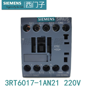 คอนแทค Sie- Mens 3RT60 <span class=keywords><strong>3RT6017</strong></span>-<span class=keywords><strong>1AN21</strong></span> AC220V 12A ปัจจุบัน - Product Image 1