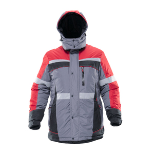Giacca da Lavoro Invernale Isolante <span class=keywords><strong>in</strong></span> <span class=keywords><strong>Pile</strong></span> Spesso Antivento e Termico Stile Russia - Product Image 2