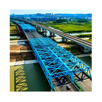 Structure de pont en acier préfabriqué pour autoroute, viaduc et passages piétonniers |   Conception personnalisée
