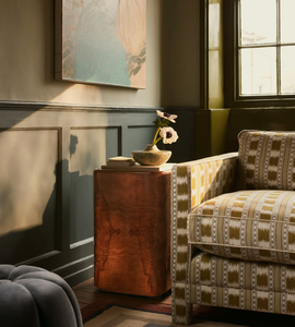 Italie Olive Ash Burl Salon <span class=keywords><strong>Table</strong></span> D'appoint En Bois De Luxe Moderne Bord Arrondi Personnalisé Fabriqué À <span class=keywords><strong>La</strong></span> Main Mobilier D'intérieur <span class=keywords><strong>Table</strong></span> D'appoint - Product Image 4