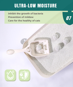 Poeira Livre Eco-friendly Natural Planta Toalete Do Gato Flushable Mandioca Linhada De Gato Areia Rápida 10 Linhada 2025 Novo - Product Image 3