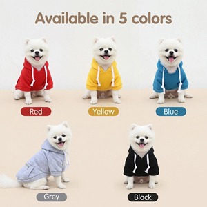 Ropa para Perros de Poliéster Ecológica de Alta Calidad, Diseño Simple y Lujoso, Máxima Comodidad, Linda, para <span class=keywords><strong>Chihuahua</strong></span>, Diseño Sólido, Verano - Product Image 4