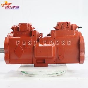 Pompe hydraulique principale Hangood K5V200DTH-9C0Z, pompe à pistons variables doubles 200cc 350bar pour pièces d'excavatrice Hyundai R455 R485-7 - Product Image 2