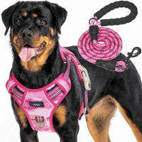 Harnais tactique pour chien anti-traction réglable et réfléchissant, ensemble de laisse de luxe pour animaux de compagnie – Vente chaude directe usine